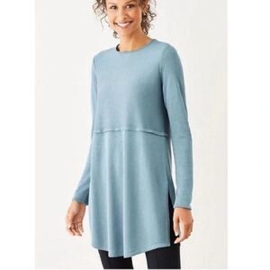 J. Jill | Grace Tunic Side Slit Sweater Sz XS